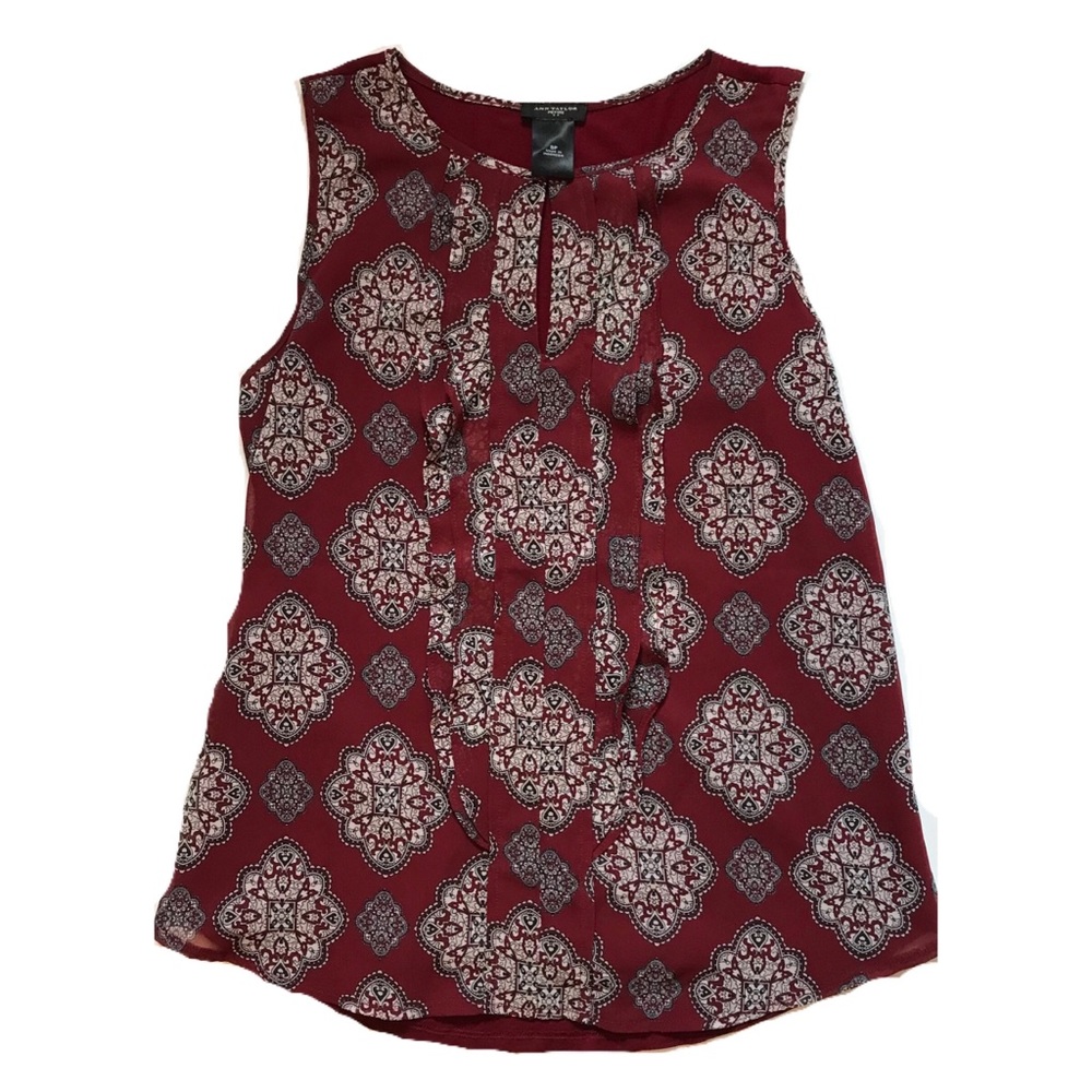 Ann Taylor Sleeveless Blouse